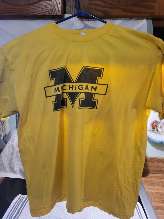 Michigan University Yellow T-Shirt