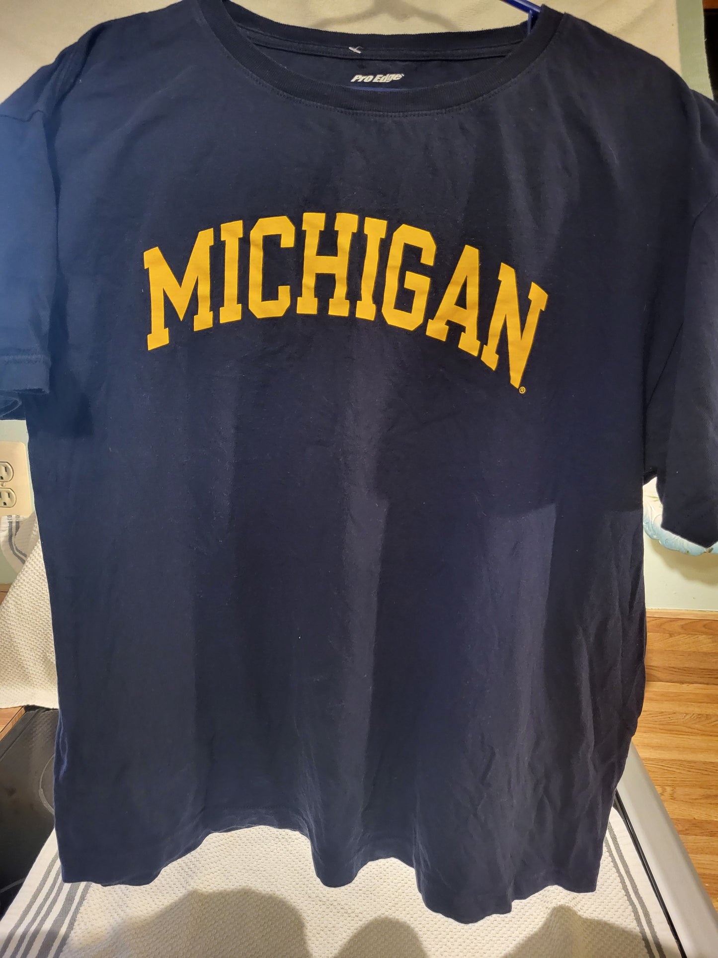 Michigan University Wolverines Blue & Gold T-Shirt