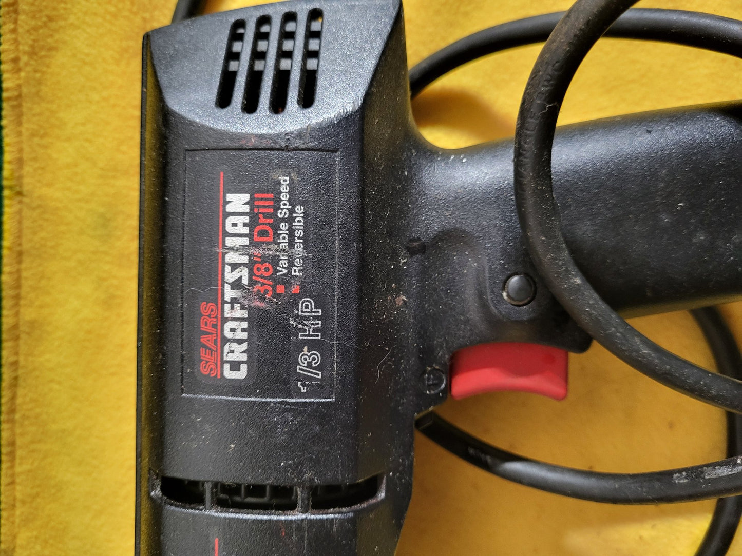 Craftsman 3/8" Drill ; 1/3 HP