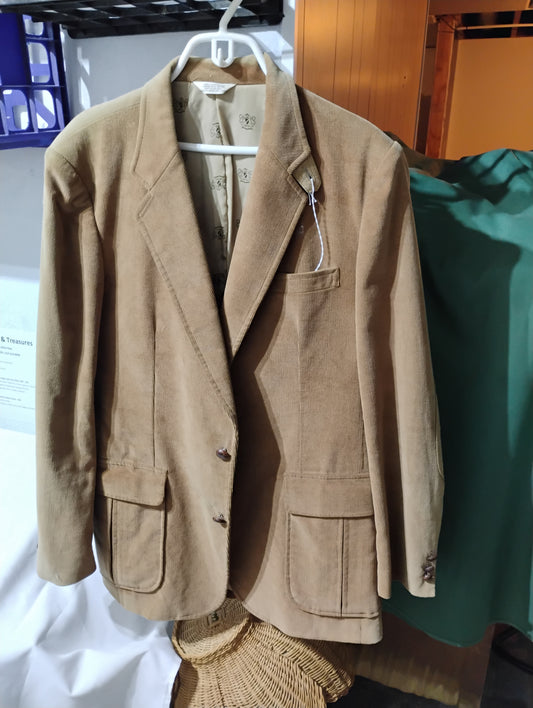 Nice Carl Michaels Corduroy Jacket - Large