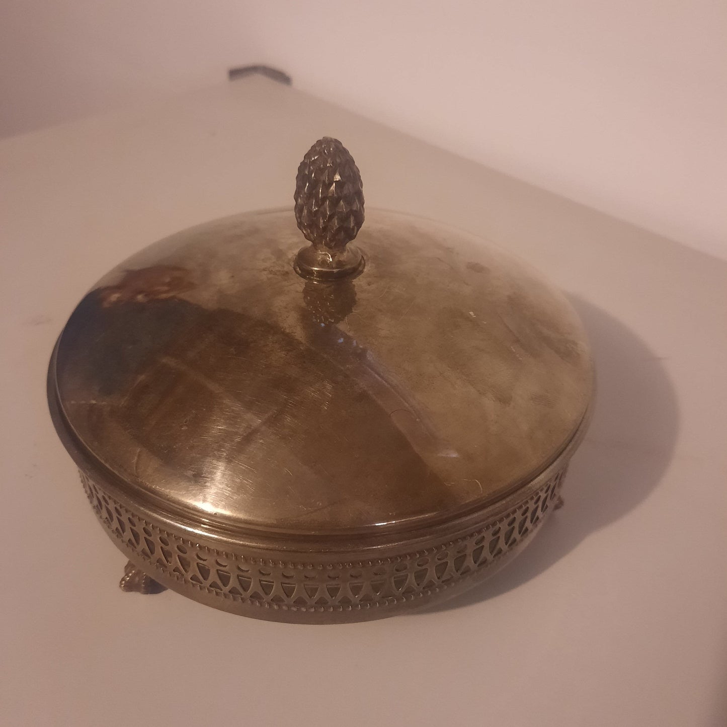 Sheffield Silver Serving Dish 6.5"